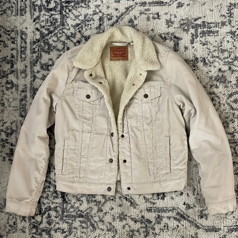 Levi Sherpa jacket size M